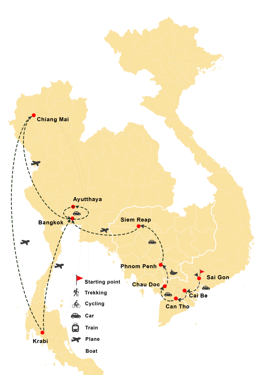 Cultura Trasformativa: Vietnam, Cambogia e Thailandia in 18 Giorni
