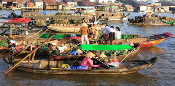 Giorno 4: Can Tho - Mercato galleggiante di Cai Rang - Chau Doc (B)